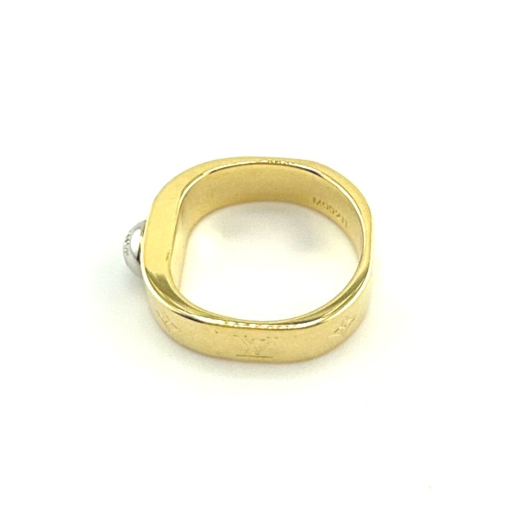 LOUIS VUITTON Gold Ring - Picture 3 of 10
